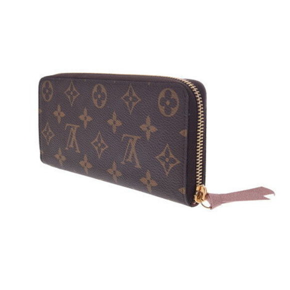 Louis Vuitton Monogram Portefeuille Clemence Rose Ballerine - Picture 2 of 12